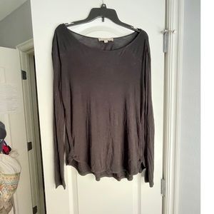Black LS Top